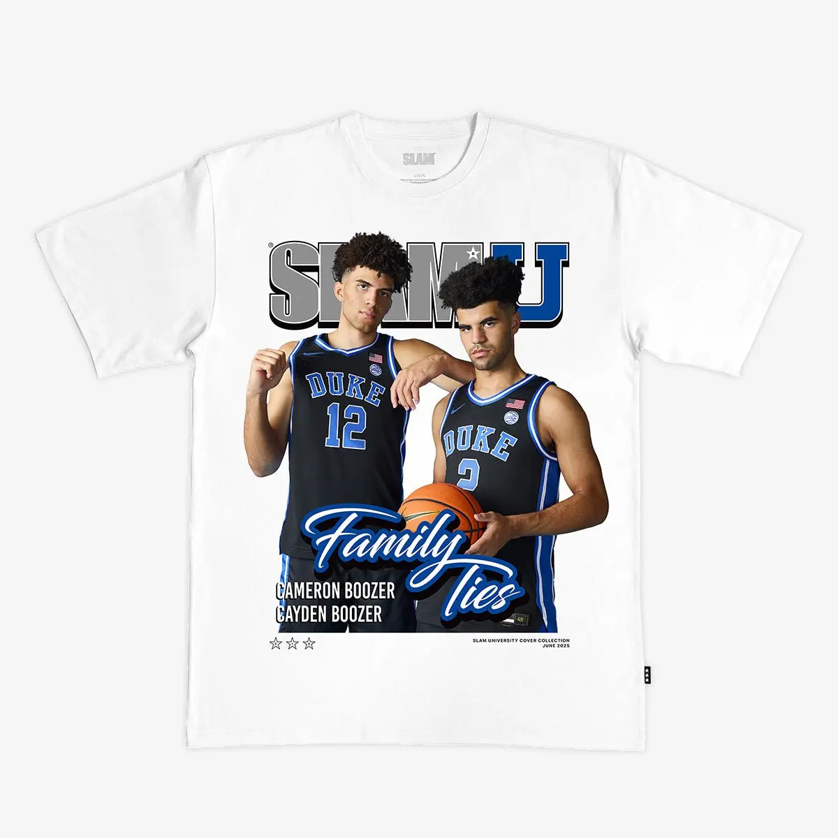SLAM Cover Tee, Crewneck Sweater, Hoodie - Cameron & Cayden Boozer (SLAMU 10)