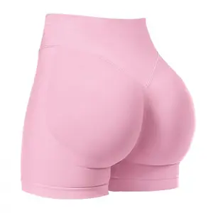 High-Waisted Butt-Lifting Shaping Shorts - 3/4 Compression, Impact Absorption, Curve-Hugging Fit, Seamless & Breathable,UU