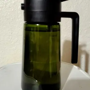 2-In-1 470ML Spray Bottle Oil Dispenser, Multifunctional Olive Oil Sprayer and Pourer for Kitchen, Cooking, Air Fryer, Baking, Salad, BBQ