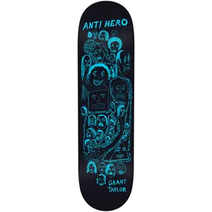 Anti Hero Skateboard Deck Grant Taylor Expressions DBX Black 8.38" x 32.25"