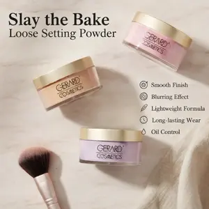 Slay The Bake Loose Setting Powders For Smooth And Blurred Skin + Talc-Free + Matte Finish