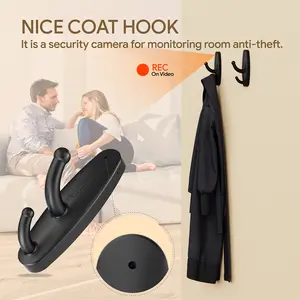 Body Camera With 32GB 1080P HD Mini Video Recorder with Motion Detection Indoor Security Nanny Cam for Home Pet Video-only Clarity USB & SD Card Reader