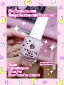 Bulgarian Rose  Cuticle Remover Cuticle Remover Liquid 15ml Cuticle Softener Professional Instant Cuticle Remover Salon Quality Nail Care Cuticle Dissolver for Dry Cuticles Manicure and Pedicure Supplies