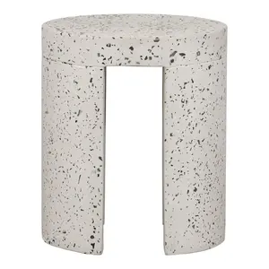 Moes Home Stools Lyon White  Contemporary Furniture