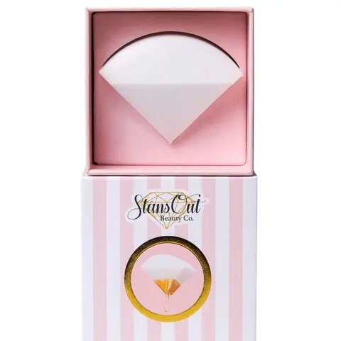 StansOut Beauty Sponge, No-Water Makeup Blender and Foundation Applicator, Thermoreactive, Reusable, Absorbs Less Product Cosmetic Makeup Tool Make Up Sponges