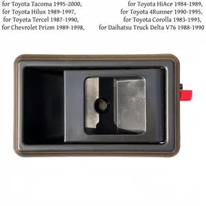 Fit for Toyota Tacoma 1995-2000, HiAce 1984-1989, Hilux 1989-1997, 4Runner 1990-1995, Tercel 1987-1990, Corolla 1983-1993, Inside Door Handle, Car Interior Accessory, OEM: 6920610040(LH), 6920510040(RH)