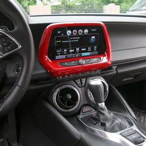 8-Inch GPS Navigation Cover Trim, Car Accessories Interior, Automobile Decals, Vehicle Accessories for 2017+ Chevrolet Camaro Car Interior Decor