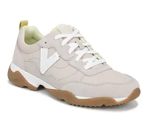 Vionic Leather Walking Sneakers - Walk Slim Glide