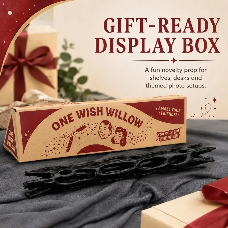 One Wish Willow - Fun Magic Wish Stick Novelty Gag Gift