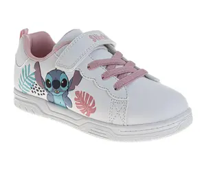 Stitch Girls' Ohana Toddler Hook and Loop Sneakers