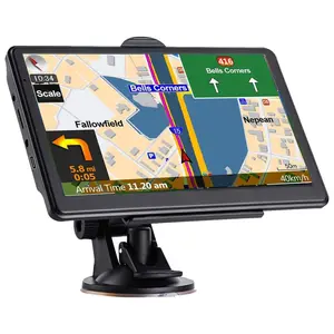 7/9-Inch Truck GPS Navigator for Commercial Drivers, Car Navigation System with 2026 Latest Free Lifetime Map Updates, Voice Assist, Speed Limit Warnings, Custom Routing