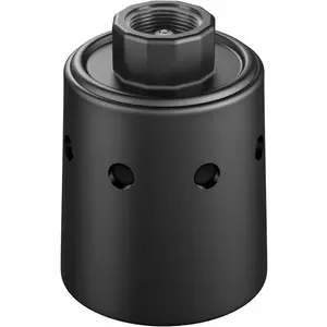 Automatic Water Level Control Float Valve for Water Tank and Water Trough, Suitable for Livestock, Pools, Ponds, Nylon Resin Black