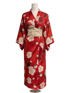 Kimono Maid Waitress Cosplay Outfit Adult Roleplay Costume Japanese Style Fusion Traditional Kimono Meets Cute Maid Apron Elegant Service Look Party Night Performance Restaurant Bar Event Halloween Trending Fashion Outfit for Women Couples Gift