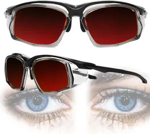 Windproof Protective Sunglasses With Side Shields for outdoors eyes protection