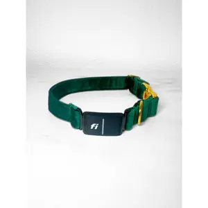 Velvet Green Fi Compatible Collar