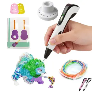 3D Printing Pen Set,1 Set 3D Pen with LCD Display & 3 Colors PLA Filament & Accessories,Creative DIY Gift for Kids and Children, Ideal for Birthday and Christmas Presents