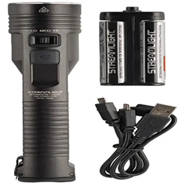 Streamlight STL-78100 Stinger 2020 Rechargeable LED Flashlight, 2000 Lumens - for Sports & Outdoor, Camping & Hiking Use