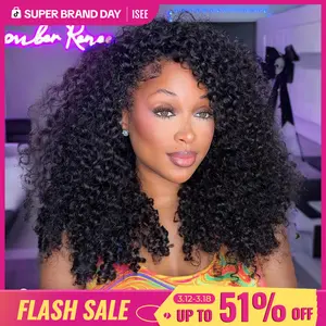 [NEW ARRIVAL] ISEE HAIR Burmese Curly Human Hair Half Wig InvisiFit Strap Glueless Wig for Beginners #Category Spotlight SpringStatements