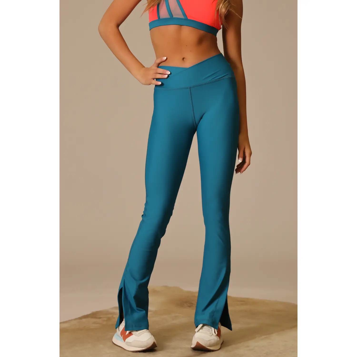May Split Flare Leggings