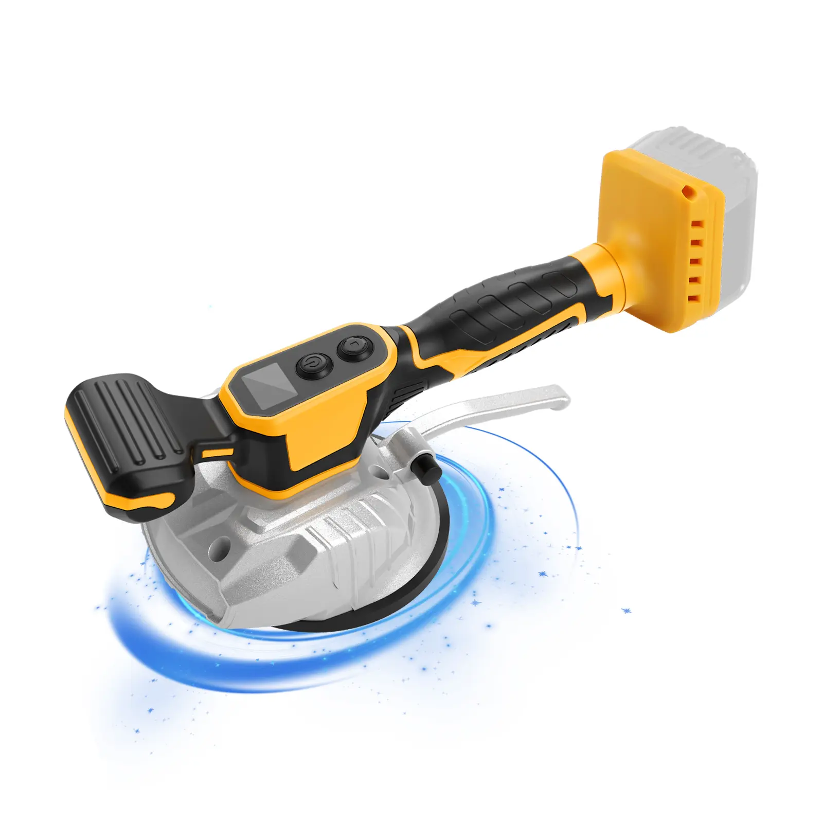 Cordless Tile Vibration Leveling Machine for Dewalt 20V Battery, 150W Tiler Tool with 8 Speeds, Suction Cup, Digital Display, Cordless Convenience for Floor Installation (Tool Only), Power Tools, Cordless Power Tools