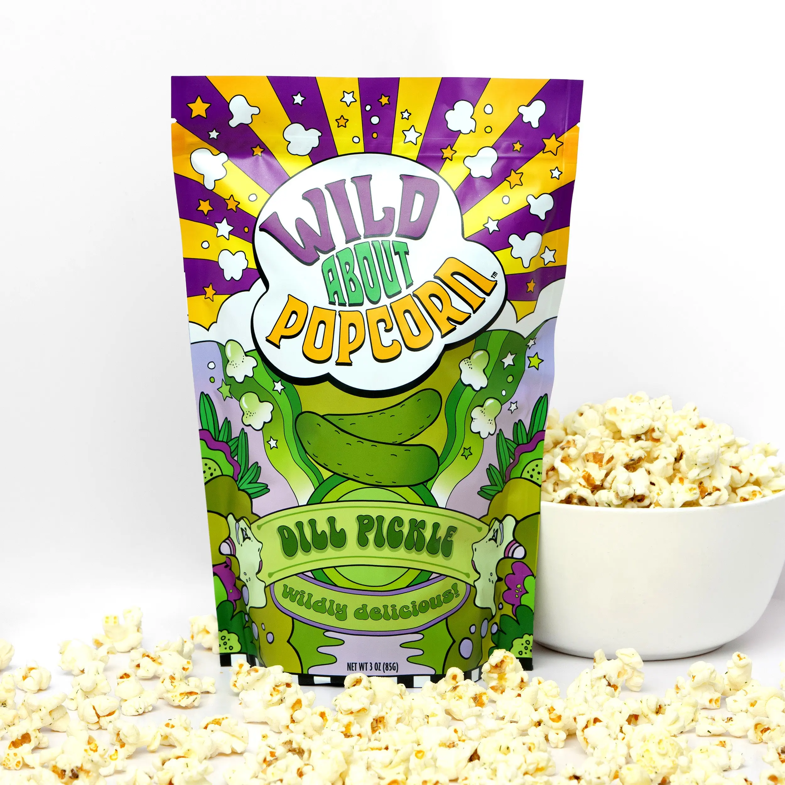 Dill Pickle Popcorn