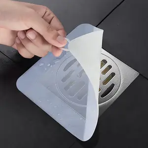 RV Thick Silicone Floor Drain Deodorant Cover Bathroom Deodorant Insect-proof Seal Household Sewer Pipe Sink Anti-smell Floor Cover Practicality Durable Household Essential