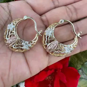 Virgencita Earrings Female Casual Elegant Ethnic Male