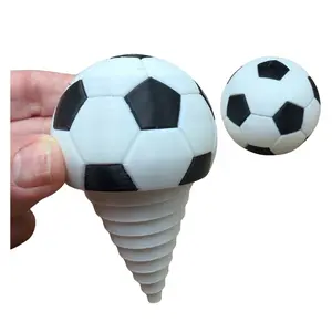 Soccer Ball Layered Fidget Toy | 3D Printed Sensory Fidget | Soccer Gift | Pocket Fidget | Desk Toy | Party Favor
