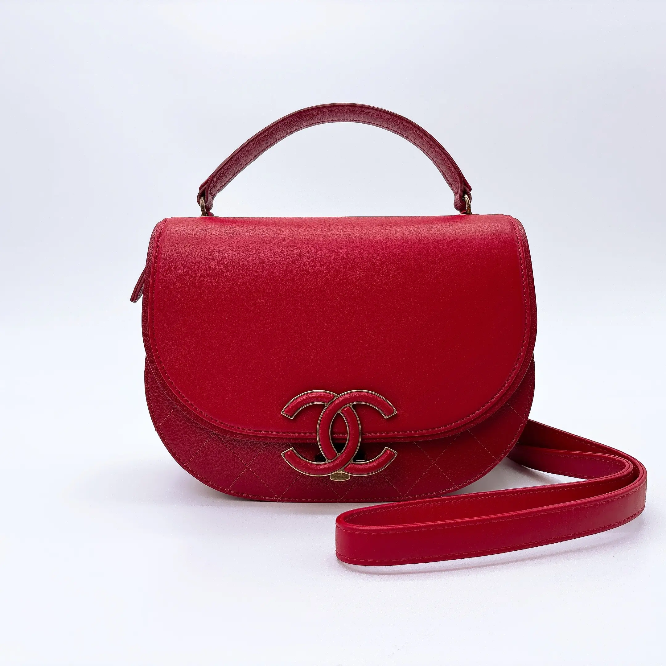 Pre-owned CHANEL Coco Curve Flap Shoulder Bag
