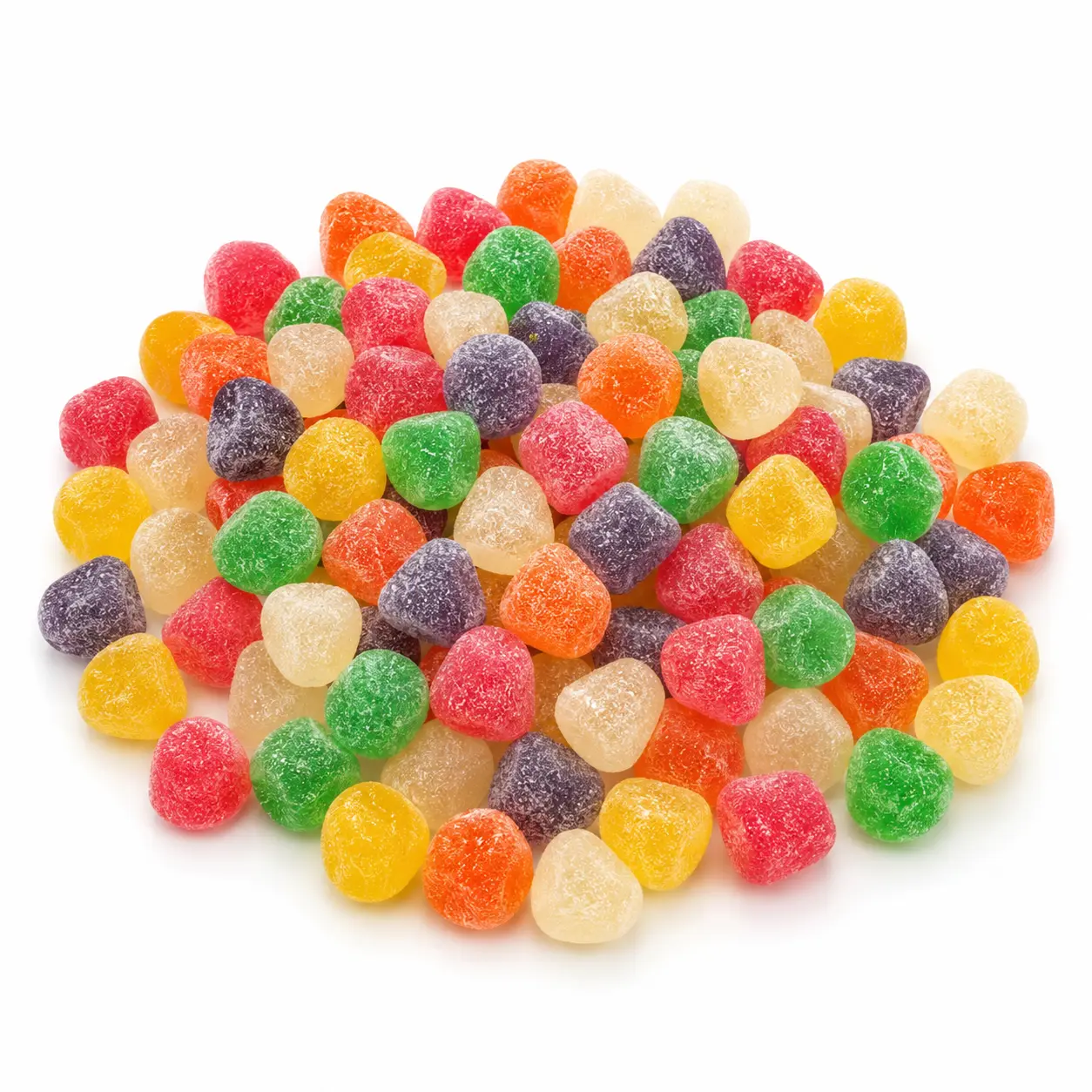 Old Fashioned Spice Gumdrops Candy Mix, 2 lb Bulk Bag, Assorted Chewy Sugar Coated Fruit & Spice Flavored Candy, 6 Flavor Variety