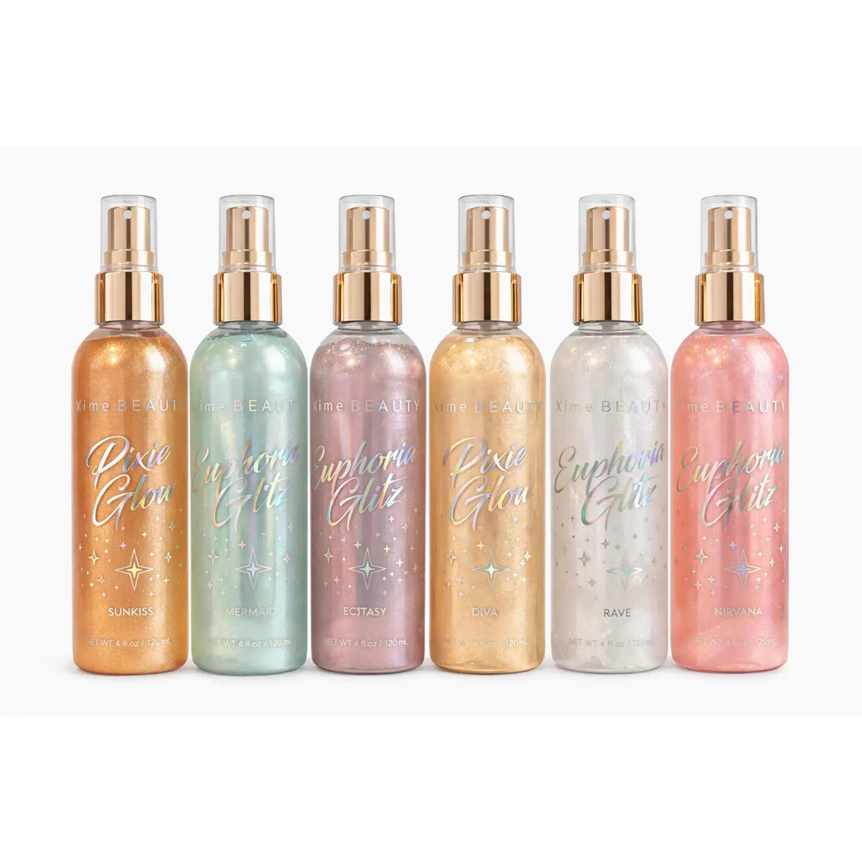 The Glow Up Body Shimmer Combo
