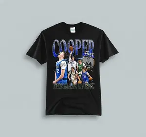 Vintage Cooper Flag Shirt, Cooper Flagg Graphic Shirt, Basketball Lover shirt, Retro Y2K Style Unisex T-Shirt