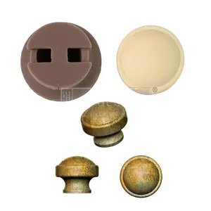 Redesign With Prima Cece Knob Mould - Regal Aura - 1 knob set, includes hardware silicone 655350668860