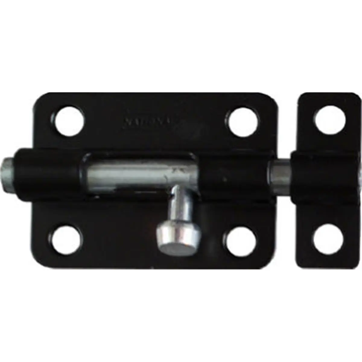 N151-522 3 in. Black Barrel Bolt