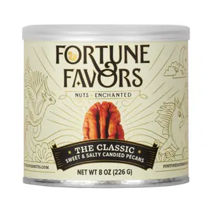 Fortune Favors The Classic Candied Pecans