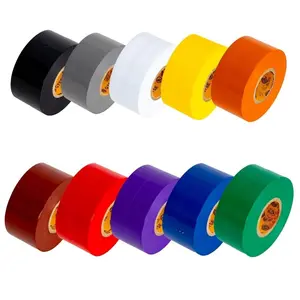 Wide Electrical Tape, Mixed 10-Pack - , Industrial Grade Vinyl, 2 in x 66ft-  Self-Adhesive PVC Electric Tape for Wire Insulation, 7 Mil, 600V - UL/CSA Listed