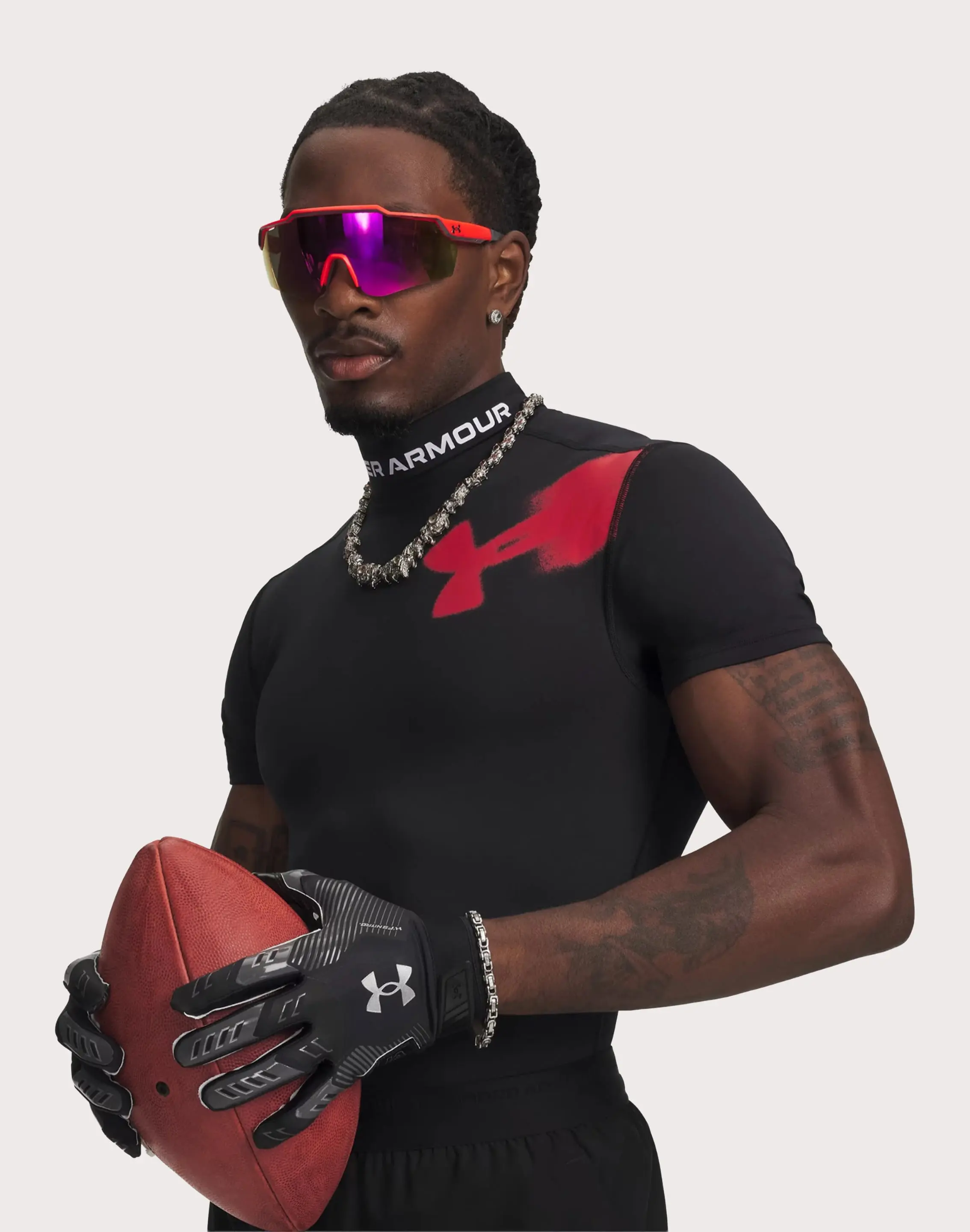 Mens Under Armour HeatGear Click Clack Top