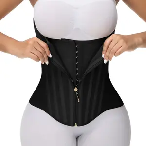 SHAPESHE Waistband for Women 2-Layer Waist Shapewear Corset Sport Workout Band