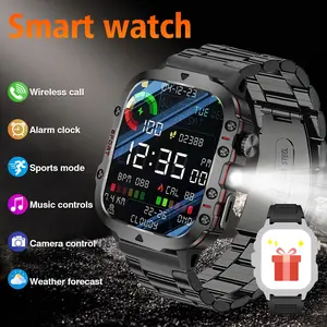 Smart Watch Compatible for /, HD Touchscreen with Step Tracker, Calorie Counter, Wireless Smartwatch, Compatible for iPhone/for, USB Charging, Music Control, Camera Remote, Alarm & Phone Notifications, Smartwatch for Men & Women