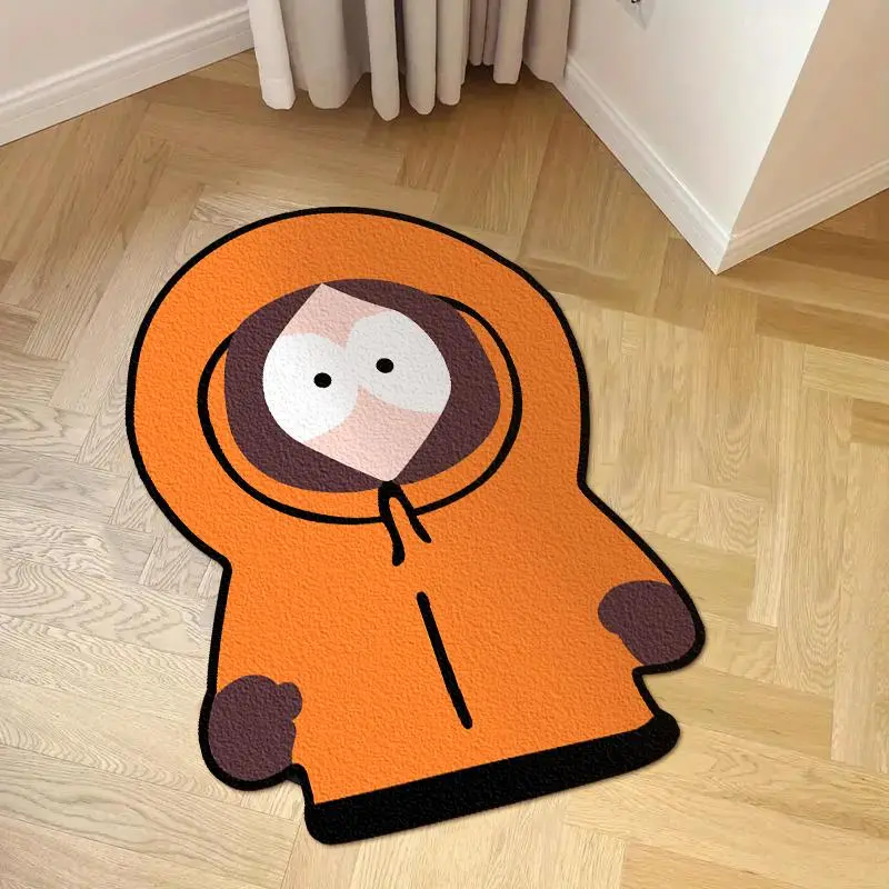 Cartoon Character Shape Living Room Carpet, Creative Pattern Printing Soft and Comfortable Bedroom Carpet, Home Decoration Easy To Care Sofa Coffee Table Mat, Floor Rug, Home Decorative Rugs, House Decor Rug, Indoor Rug