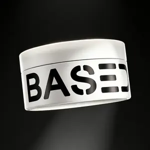 BASED Hair Clay - Strong Hold Matte Finish 3oz Jar Non-Toxic Shea Butter Beeswax Essential Clays Haircare 90ml