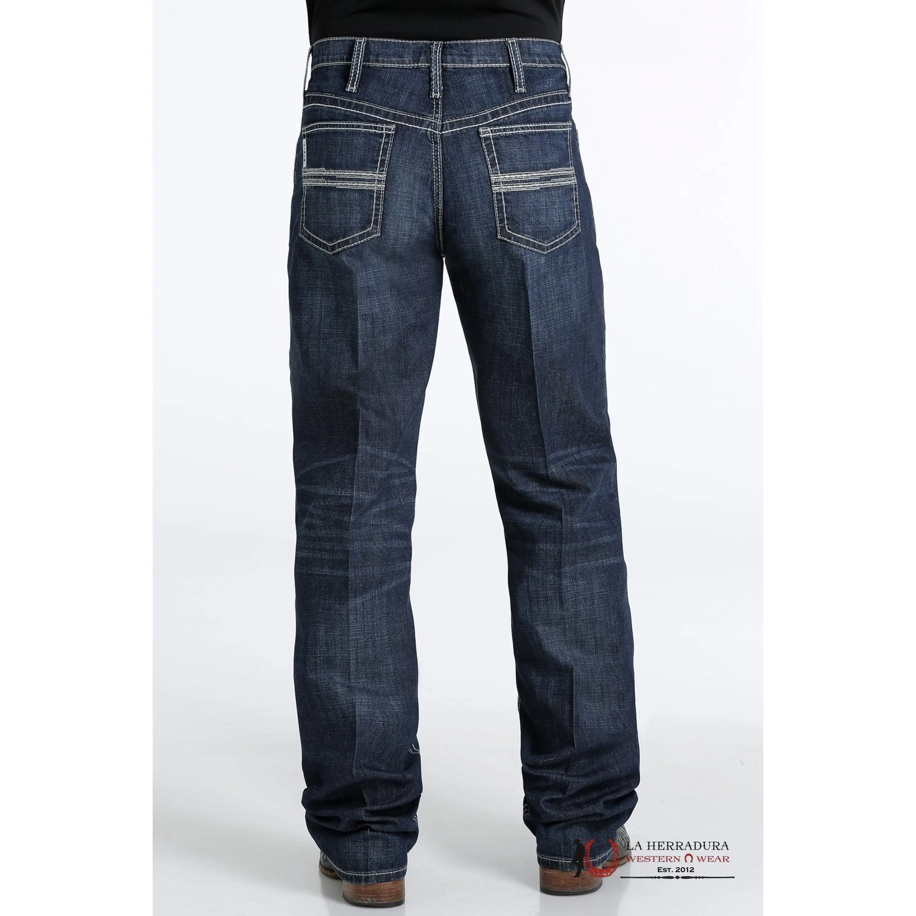 CINCH WHITE LABEL MID RISE STRAIGHT LEG MEDIUM WASHED - MB92834039