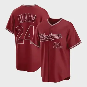 24K Magic Mars Baseball Jersey – Mars Concert Tour Fan Jersey, Hip Hop Music Baseball Shirt Baseball Jersey Shirts