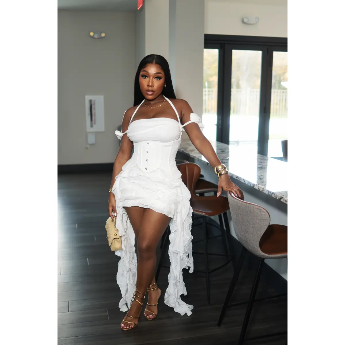 Celeste Corset Dress Set