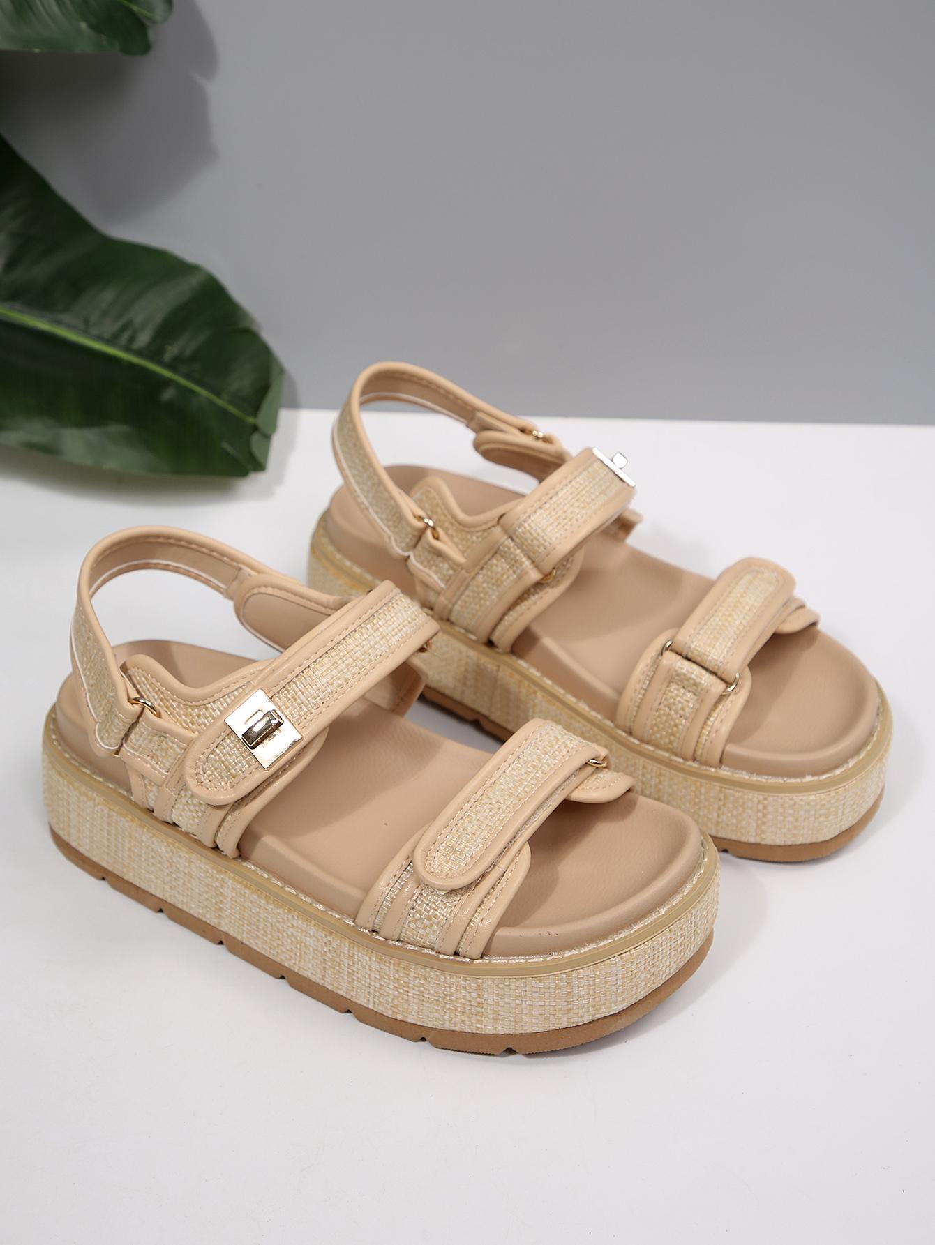 Women's Schoolbag Buckle Thick-Soled Platform Sandals Perfect Gift