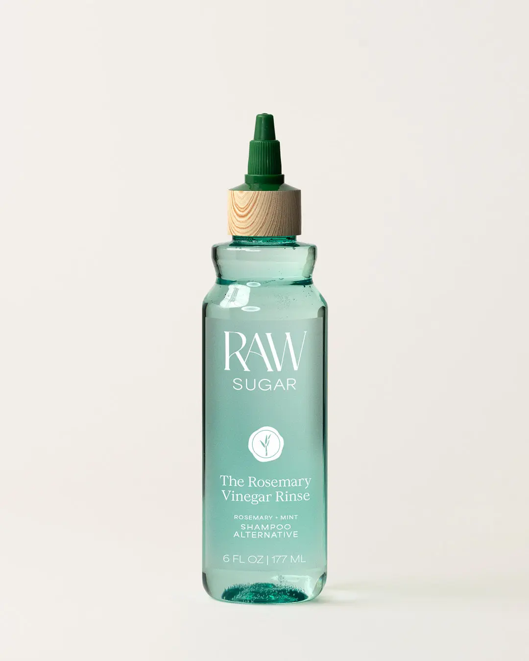 The Rosemary Vinegar Hair Rinse Shampoo Alternative | Rosemary + Mint | 6 fl oz