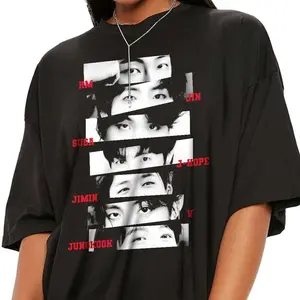 Comfort Colors Vintage Korean Pop Graphic T-Shirt, Arirang Eyes Design, 2026 Tour Style Retro Tee, Swim Concept Fan Art Shirt