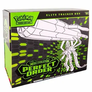 Pokémon Perfect Order Elite Trainer Box - Mega Evolution Trading Card Game