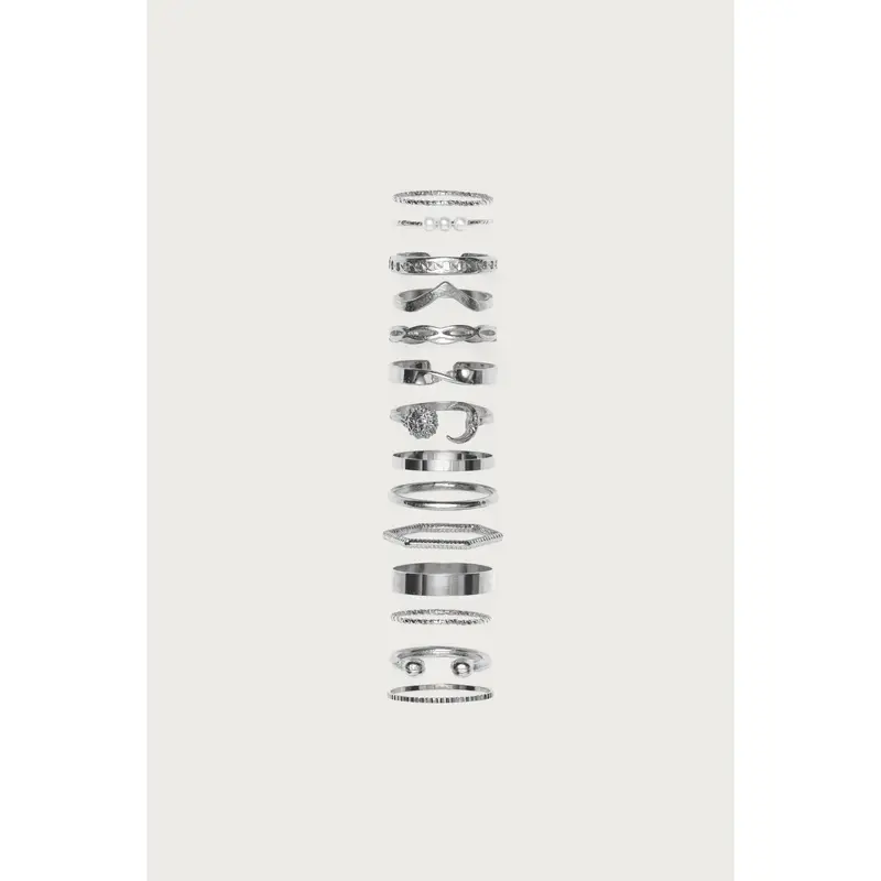 Assorted Stacking Ring Pack