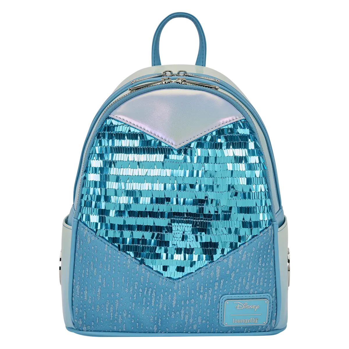 Frozen Princess Elsa Glitter Sequin Cosplay Mini Backpack